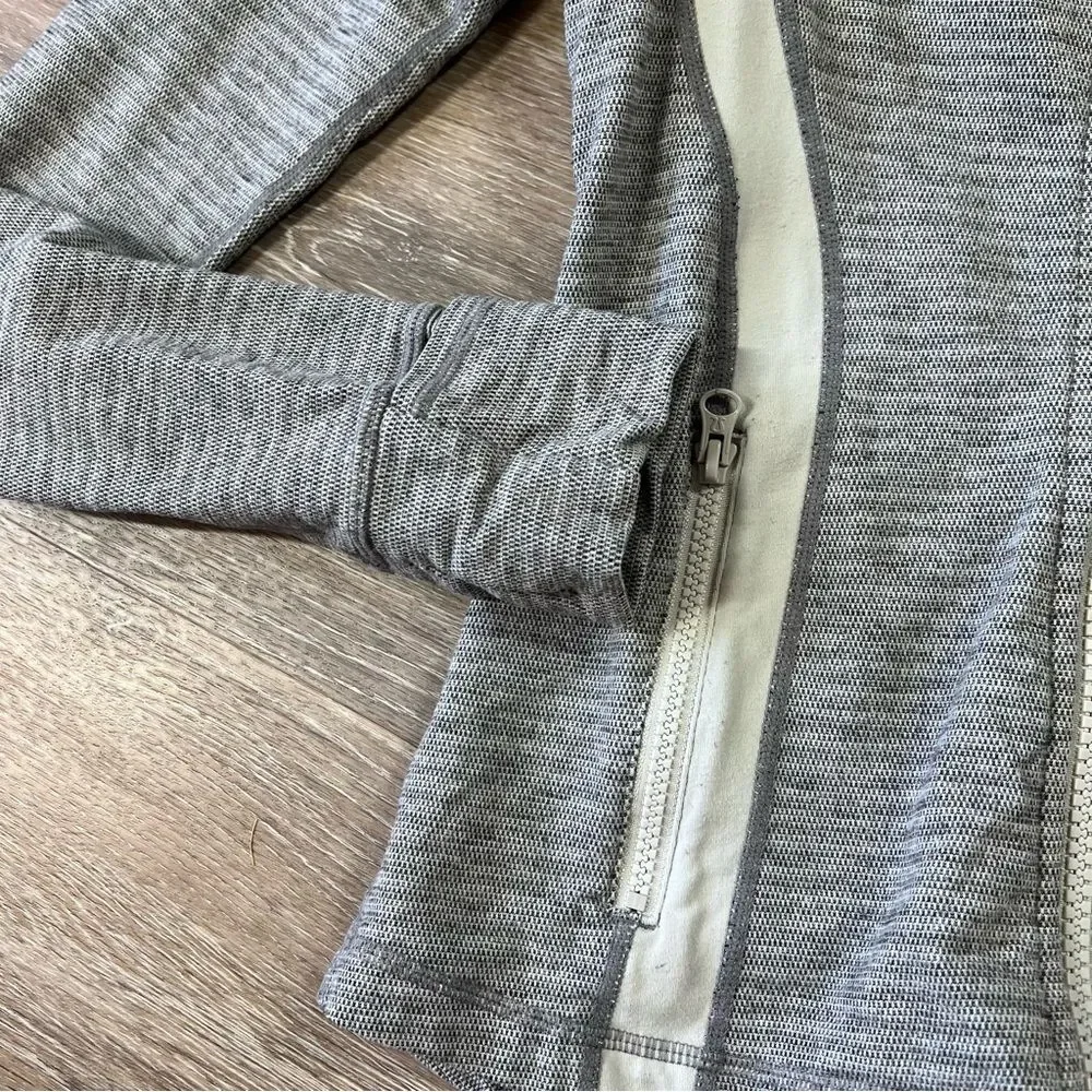 Lululemon define jacket‎ gray herringbone